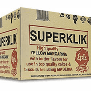 superklik yellow margerine 25kg