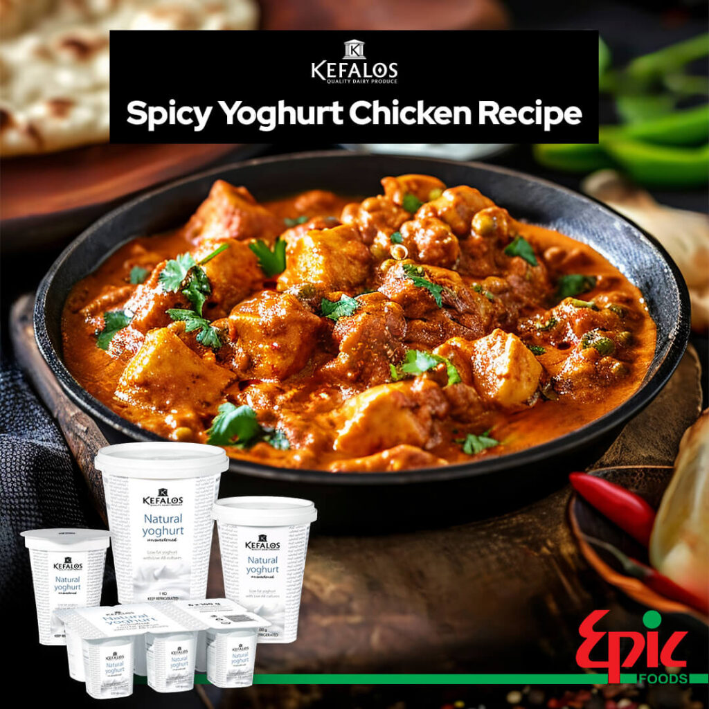 Spicy Yoghurt Chicken