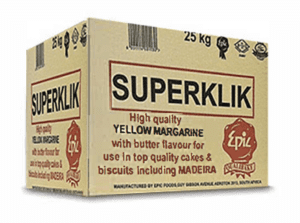 superklik yellow margerine 25kg